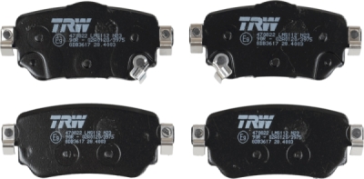 Set placute frana TRW GDB3617