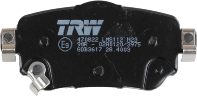 Set placute frana TRW GDB3617