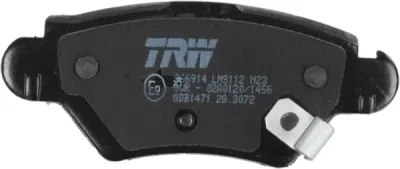 Set placute frana TRW GDB1471