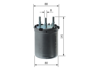 Filtru combustibil BOSCH F 026 402 834