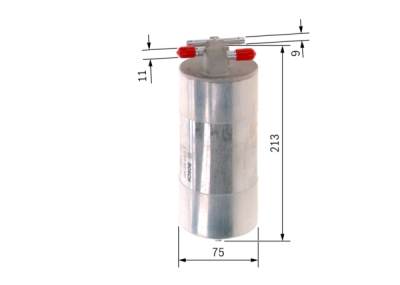 Filtru combustibil BOSCH F 026 402 845