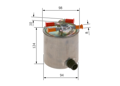 Filtru combustibil BOSCH F 026 402 742