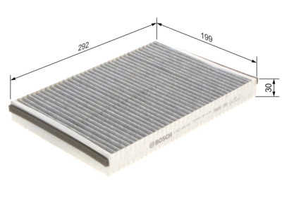 Filtru habitaclu cu carbon activ BOSCH 1 987 435 514