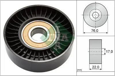Rola intinzator, curea transmisie INA 531 0677 30