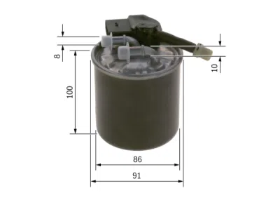 Filtru combustibil BOSCH F 026 402 839