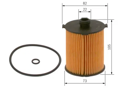 Filtru ulei BOSCH F 026 407 152