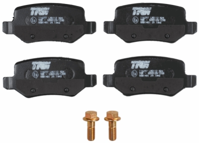 Set placute frana TRW GDB1481