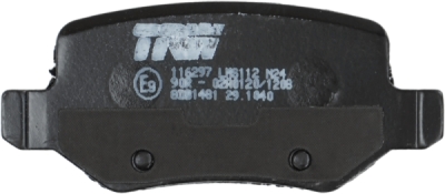 Set placute frana TRW GDB1481
