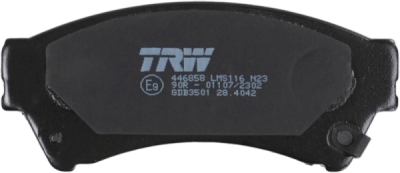 Set placute frana TRW GDB3501