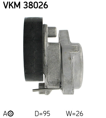 Intinzator curea, curea distributie SKF VKM 38026