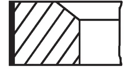 Set segmenti piston MAHLE 021 58 V0
