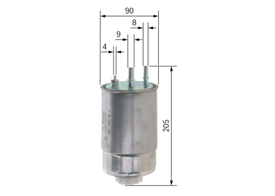 Filtru combustibil BOSCH F 026 402 076