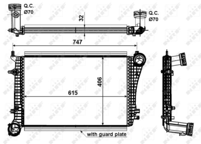 Intercooler NRF 30199