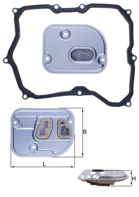 Filtru cutie de viteze automata MAHLE HX 236D
