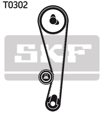 Set curea de distributie SKF VKMA 90008
