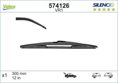 Lamela stergator VALEO 574126