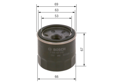 Filtru ulei BOSCH F 026 407 210