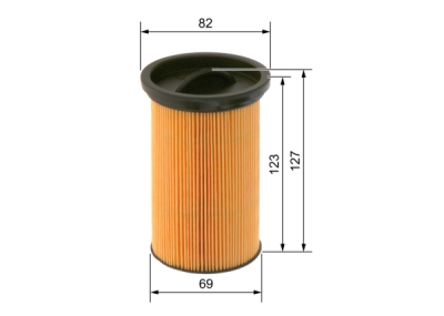 Filtru combustibil BOSCH 1 457 431 708