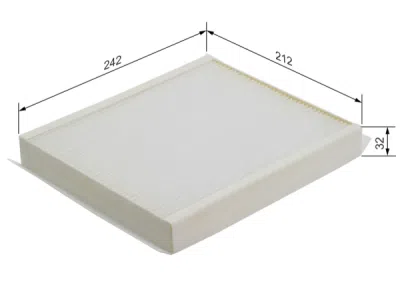Filtru habitaclu BOSCH 1 987 432 111