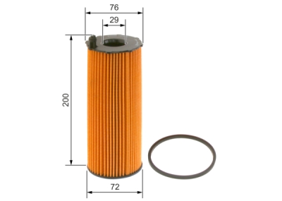 Filtru ulei BOSCH F 026 407 002
