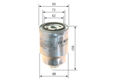 Filtru combustibil BOSCH 1 457 434 439