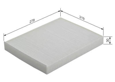 Filtru habitaclu BOSCH 1 987 432 114
