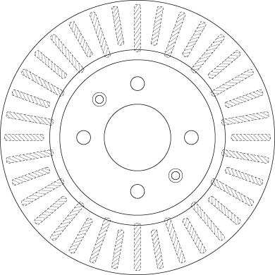 Disc frana TRW DF6431