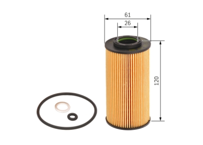 Filtru ulei BOSCH F 026 407 062