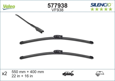 Lamela stergator VALEO 577938