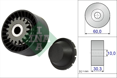 Rola intinzator, curea transmisie INA 531 0811 10