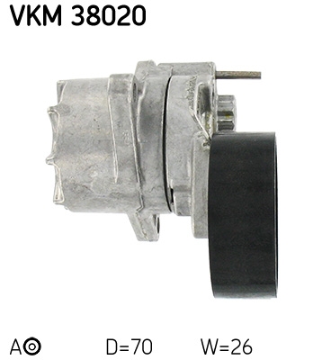 Intinzator curea, curea distributie SKF VKM 38020