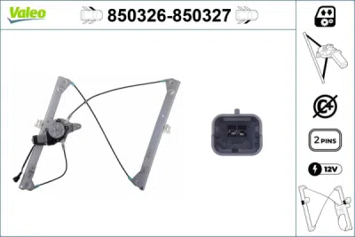 Mecanism actionare geam VALEO 850326
