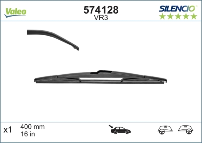 Lamela stergator VALEO 574128
