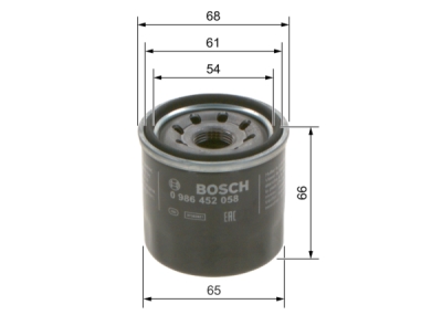 Filtru ulei BOSCH 0 986 452 058