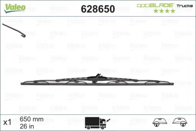 Lamela stergator VALEO 628650