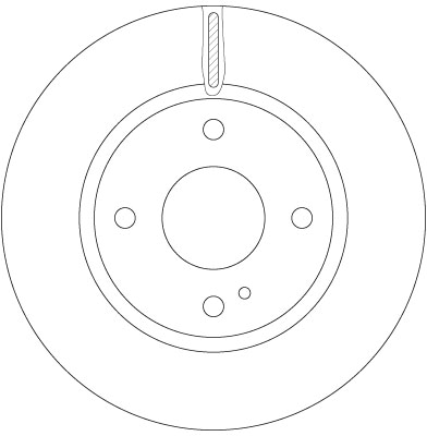 Disc frana TRW DF6399