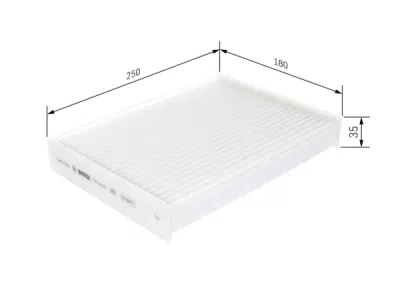 Filtru habitaclu BOSCH 1 987 435 010