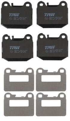 Set placute frana TRW GDB1457