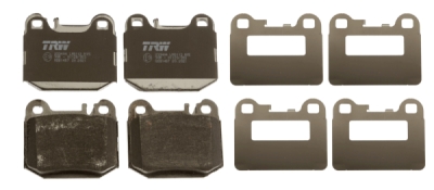 Set placute frana TRW GDB1457