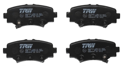 Set placute frana TRW GDB3593