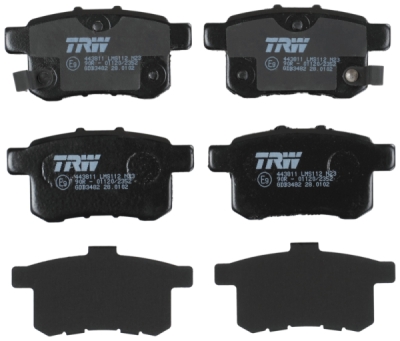 Set placute frana TRW GDB3482