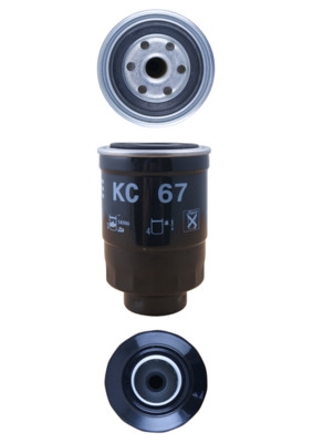 Filtru combustibil MAHLE KC 67