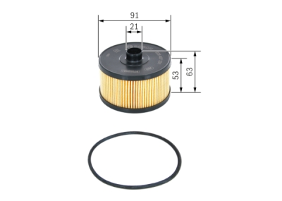 Filtru ulei BOSCH F 026 407 231
