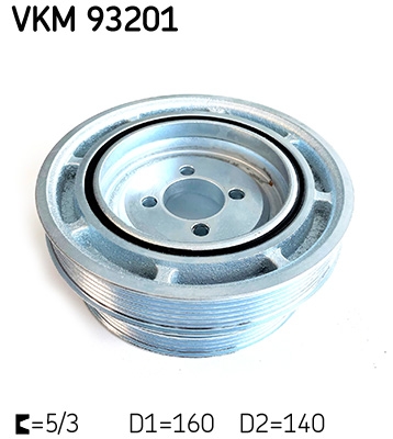 Fulie curea, arbore cotit SKF VKM 93201