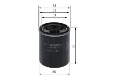 Filtru ulei BOSCH F 026 407 077