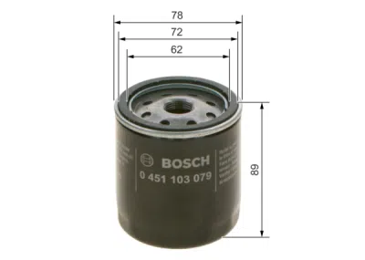 Filtru ulei BOSCH 0 451 103 079