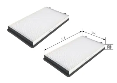 Filtru habitaclu BOSCH 1 987 432 103