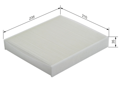Filtru habitaclu BOSCH 1 987 432 113