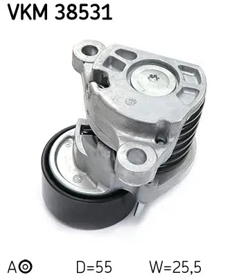 Intinzator curea, curea distributie SKF VKM 38531