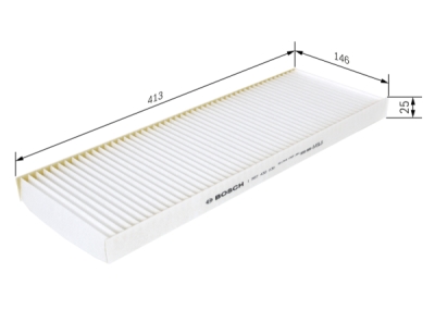 Filtru habitaclu BOSCH 1 987 432 030